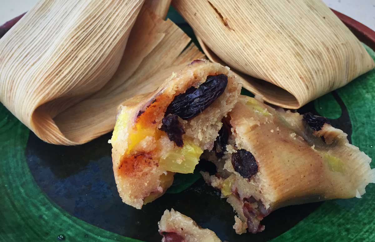 Tamales. Hands-on Cooking classes with Co.Cos Culinary School, Riviera Maya, Mexico